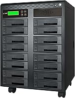 Vista 11 de Acumen Disc Duplicadora de discos duros de 1 a 7 GB/min, copiadora independiente y desinfectante/borrador compatible con DOD para múltiples discos