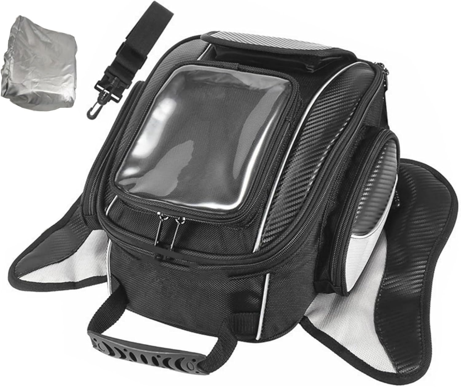 Ultimate Waterproof Motorcycle Tank Bag for Riders – Motorcycle Saddle Bags with Powerful Magnetic Closure, Durable, Rainproof & Magnetic