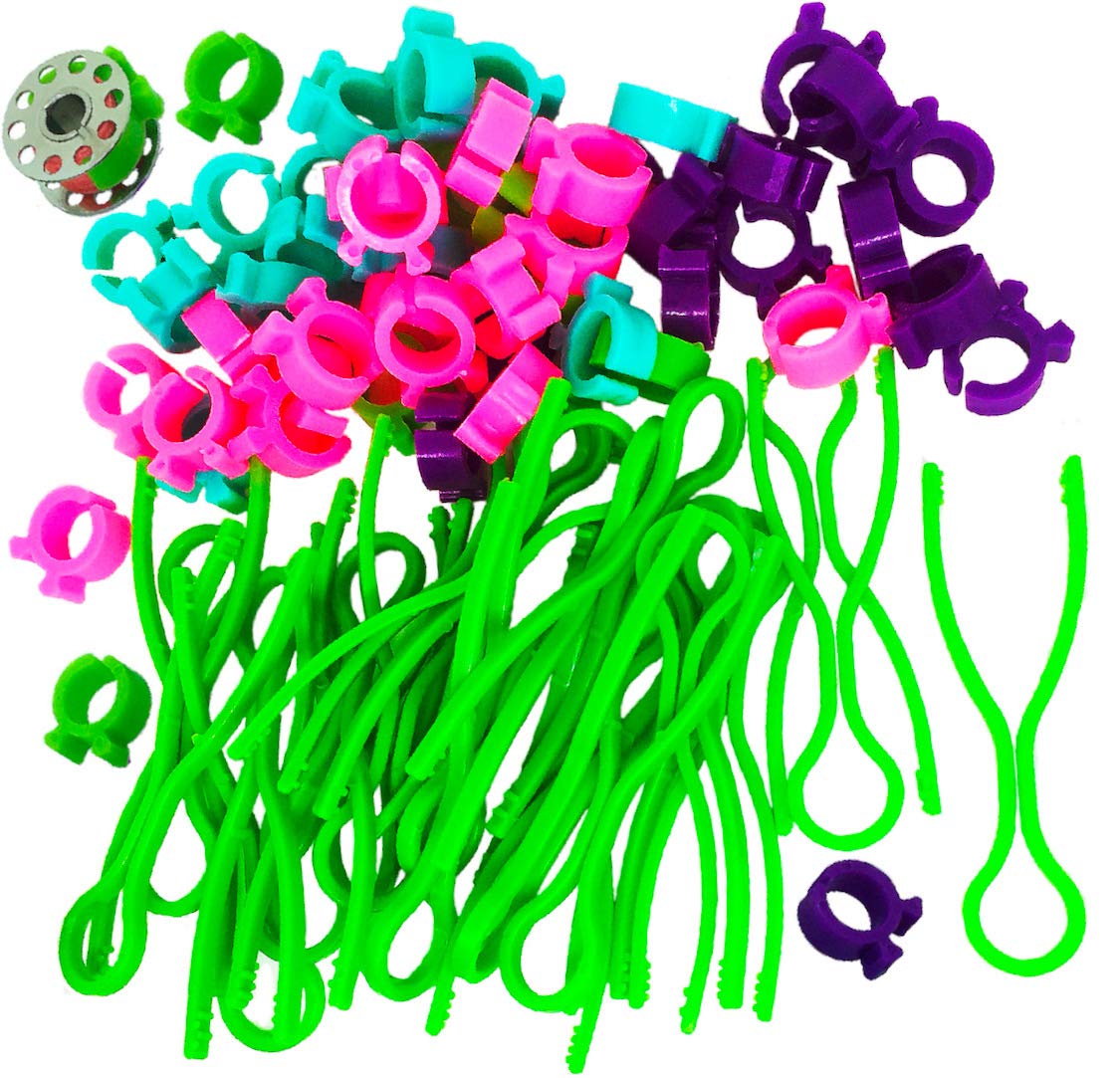 UTMACH Spulenfadenhalter Clips 88 Stück Bobbin Buddies Kunststoff Spulenhalter