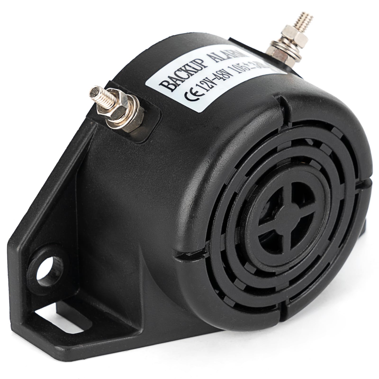 Backup Alarm 110dB 12V-48V Auto-Ranging IP67 for Truck Van Forklift