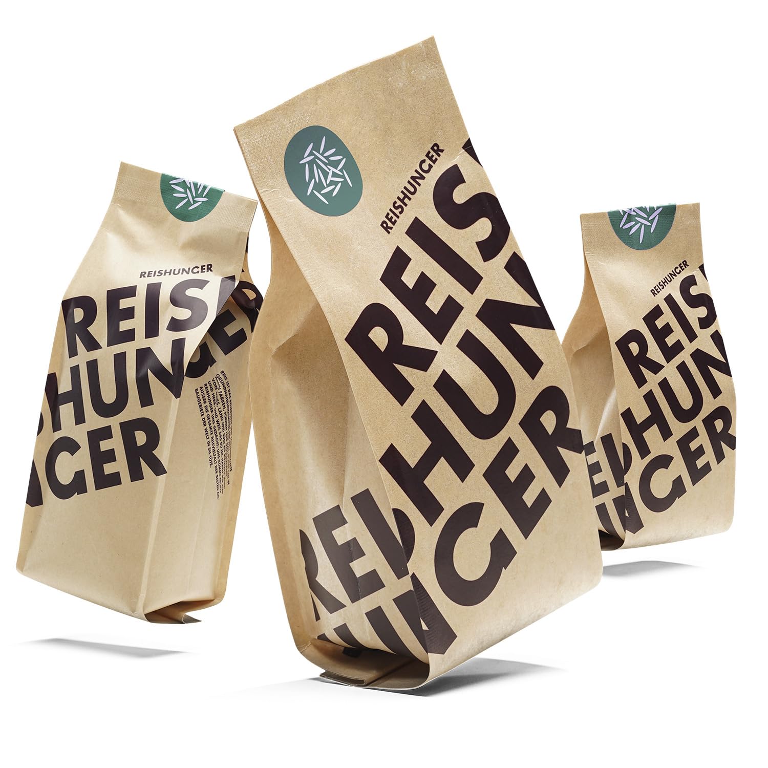 REISHUNGER BIO Wild Reis – 3 kg – Sorte: Zizania | Edler Wasserreis aus Kanada – Angenehm herb-nussiges Aroma