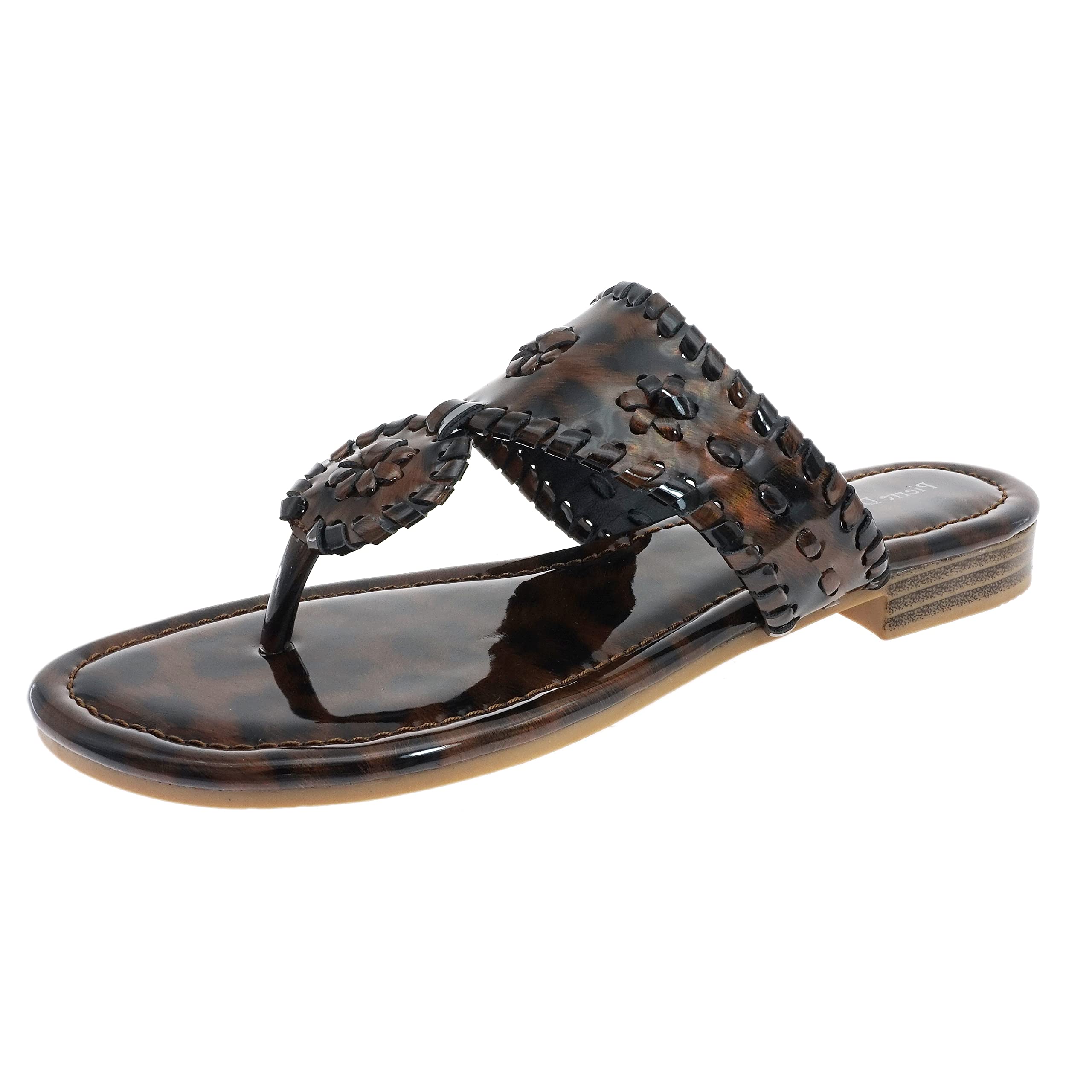 Pierre DumasWomen's Rosetta Slip On Thong Sandal