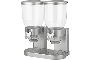 Zevro /GAT202 Indispensable Dry Food Dispenser: Ultimate Convenience and Freshness for Your Kitchen