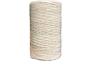 1mm Cotton String: 820ft Macrame Kitchen Twine