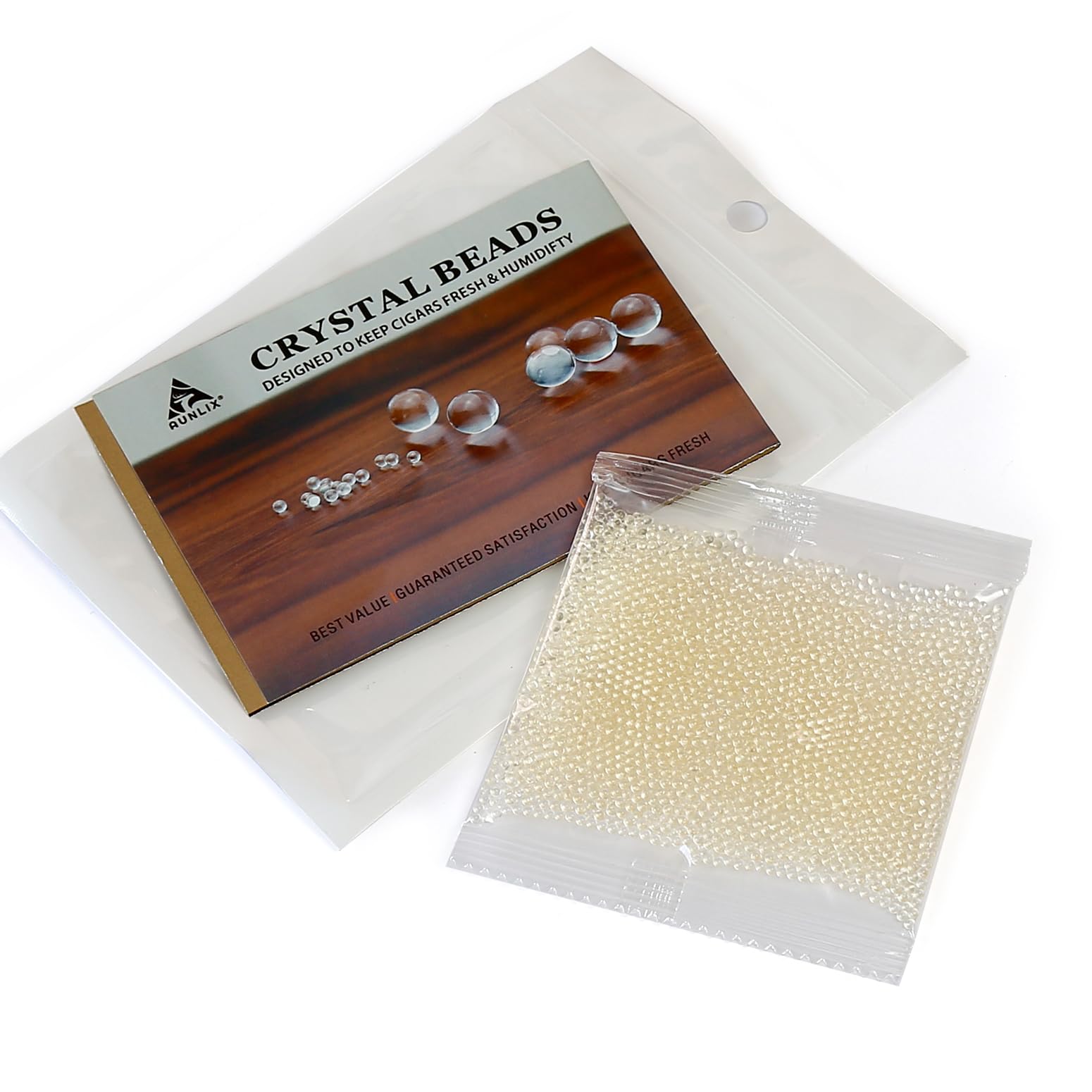Crystal Beads for Cigar Humidifier, Humidifier, Crystal Beads, 1000 Pieces Crystal Beads for Cigar Humidor Humidification System, Holds 70% RH, Cigar Accessories