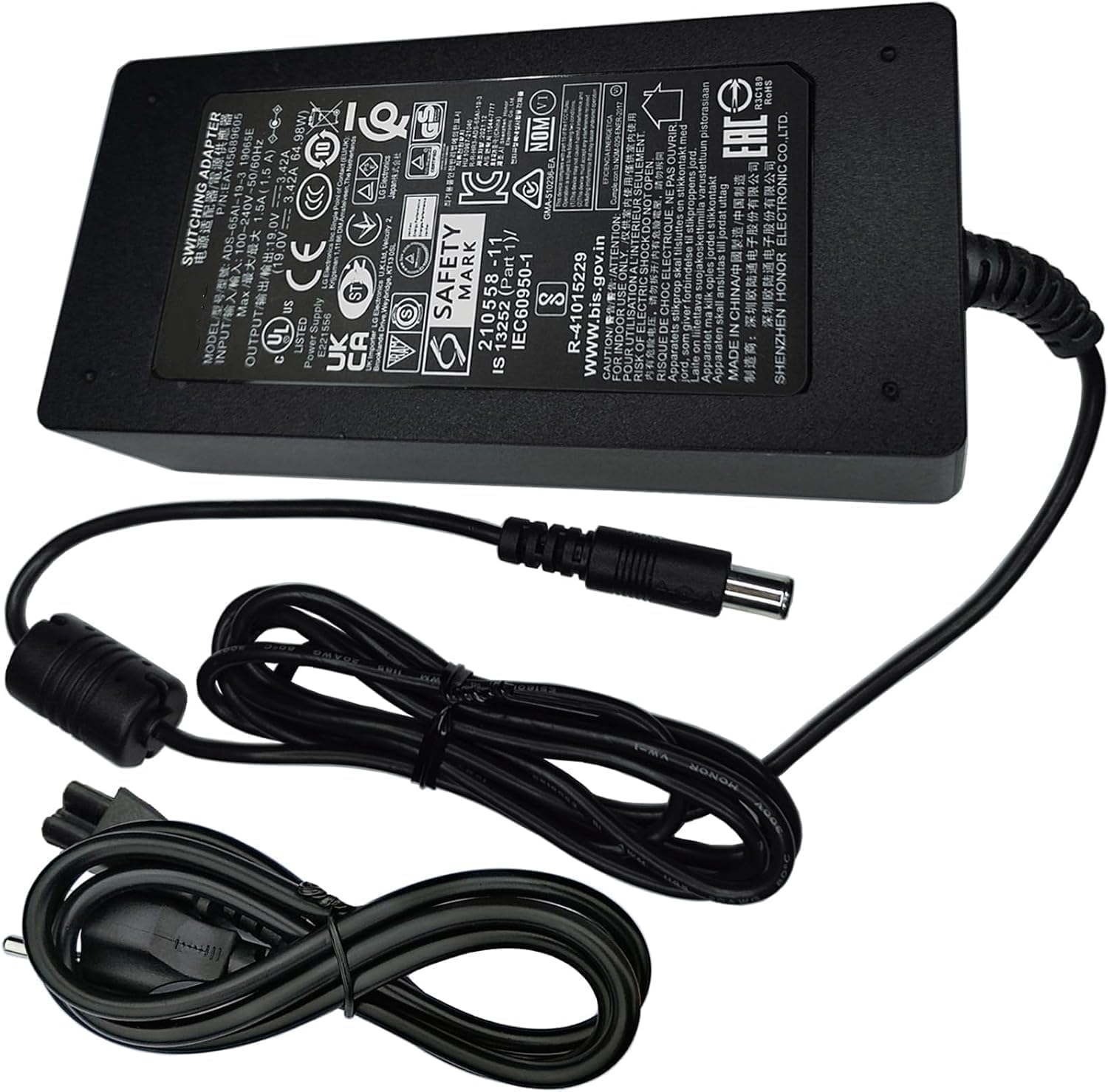 Amazon.com: PowerHOOD UL 19V AC Adapter Compatible with LG 32UK580