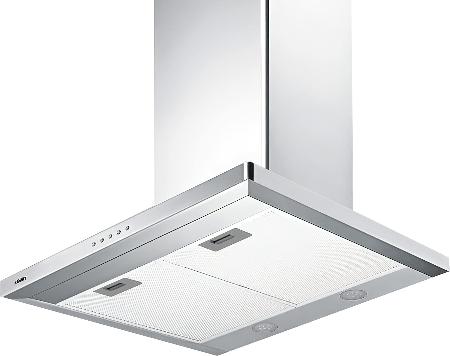 Summit 24” Wall-Mounted Range Hood, T-shaped Canopy, Ducted or Ductless Installation, Stainless Steel- SEH4624SS