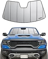 Vista 7 de Parasol de Parabrisas para Dodge Ram 1500 2002-2008 Protección Solar para Ventana Delantera - Salvaguarda
