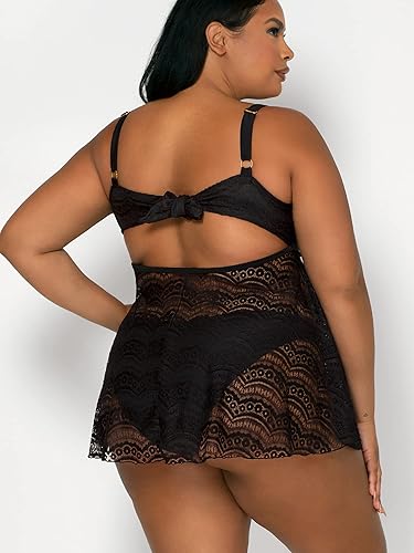 Miniatura 9 de Smart and Sexy Top de natación con volantes y volantes para mujer SA623