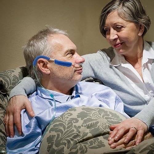 Miniatura 9 de Generic Paquete de 4 almohadillas de cánula nasal para los oídos, cánula de oxígeno, cubierta suave para usuarios de oxígeno para ayudar a aliviar