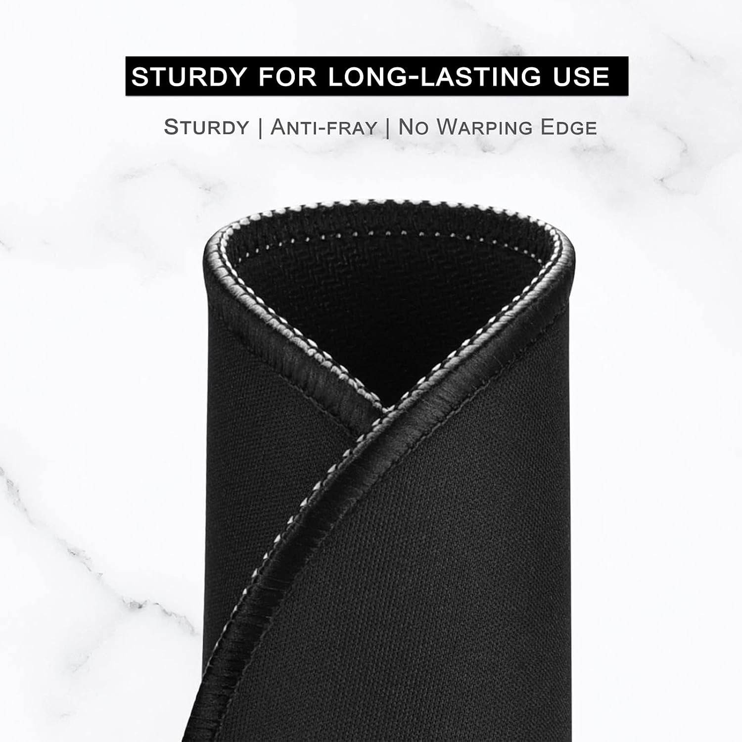 Hsurbtra Mouse Pad, Premium-Textured Small Round Mousepad 8.7 x 8.7 Inch Black, Stitched Edge Anti-Slip Waterproof Rubber Pretty Cute Computer Mat for Office Home Gaming Laptop Men Women Kids 5 71nmtuffhBL. AC SL1500