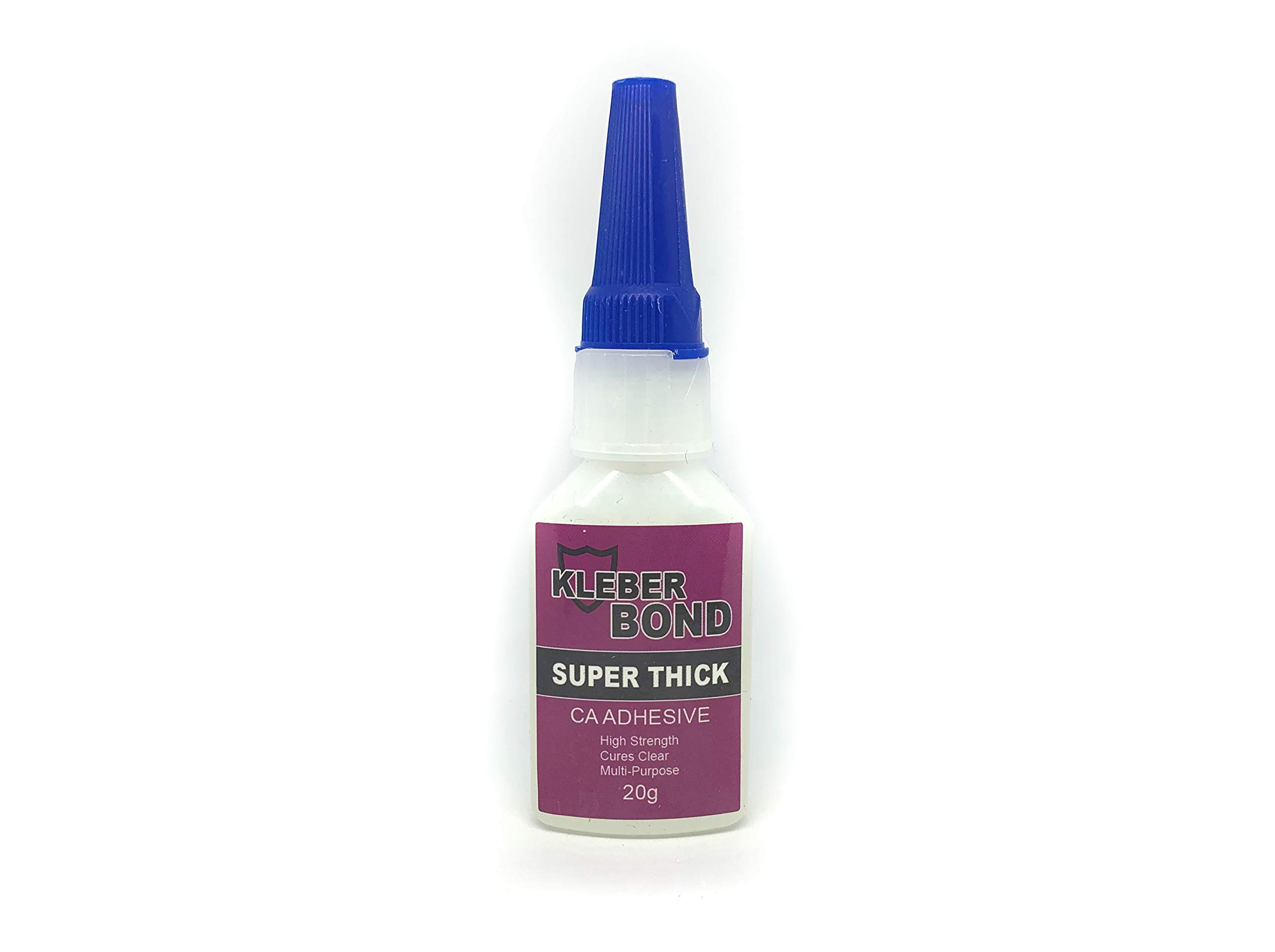 Kleber Bond - CA Adhesive - Super Thick - High Strength Glue - Dries Clear - Multi Purpose - 20g