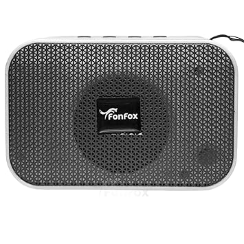 mini Portable Bluetooth Speaker, White and Turquoise, Wireless Audio Device with Control Buttons