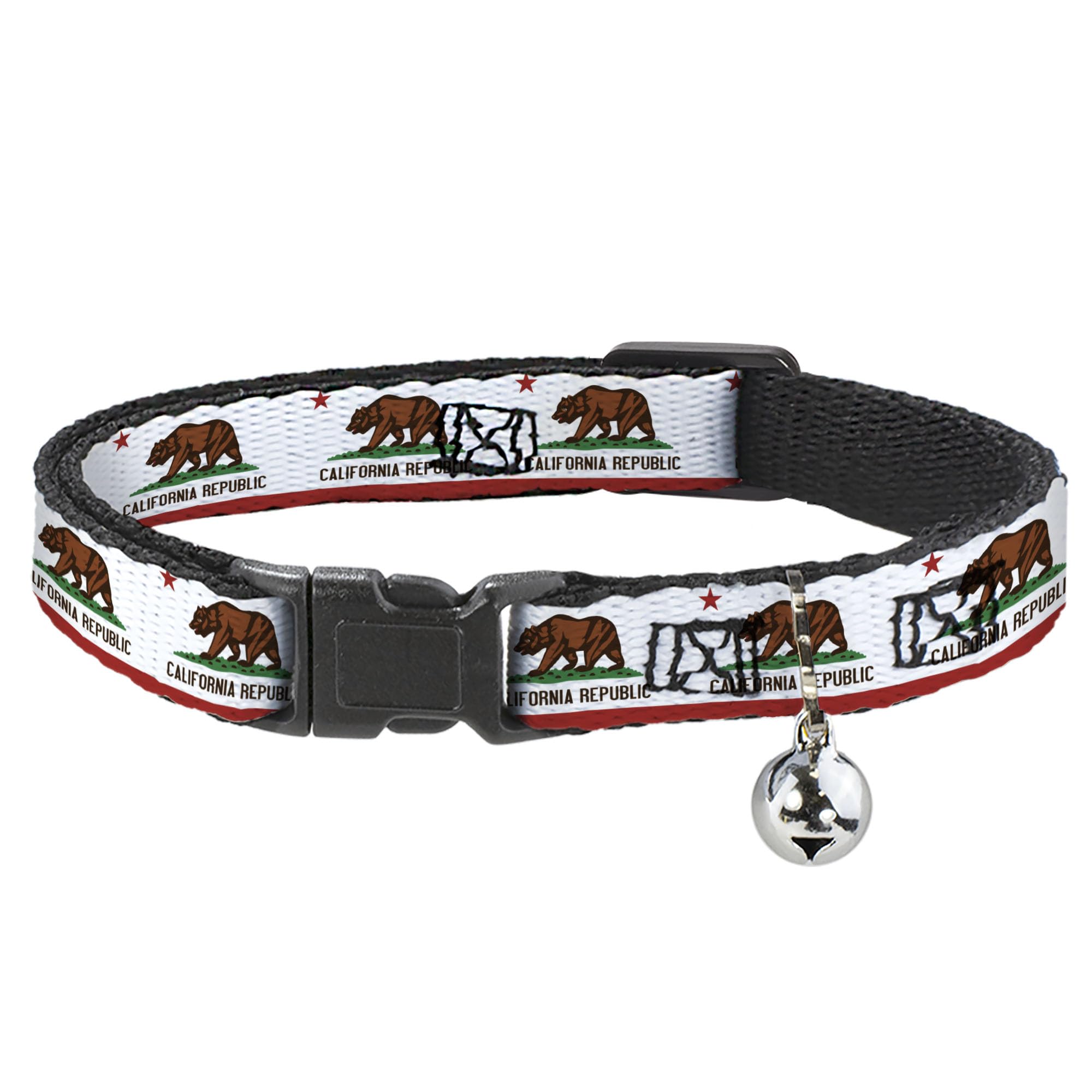 Collar para gato antiahogo con cierre de seguridad California