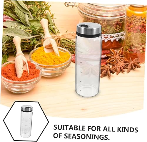 Miniatura 8 de KICHOUSE Top Containers Gadgets Sello Shaker Pepper Steel Restaurant Condimento con sal inoxidable Sésamo Plástico Condimento Botella Gadget