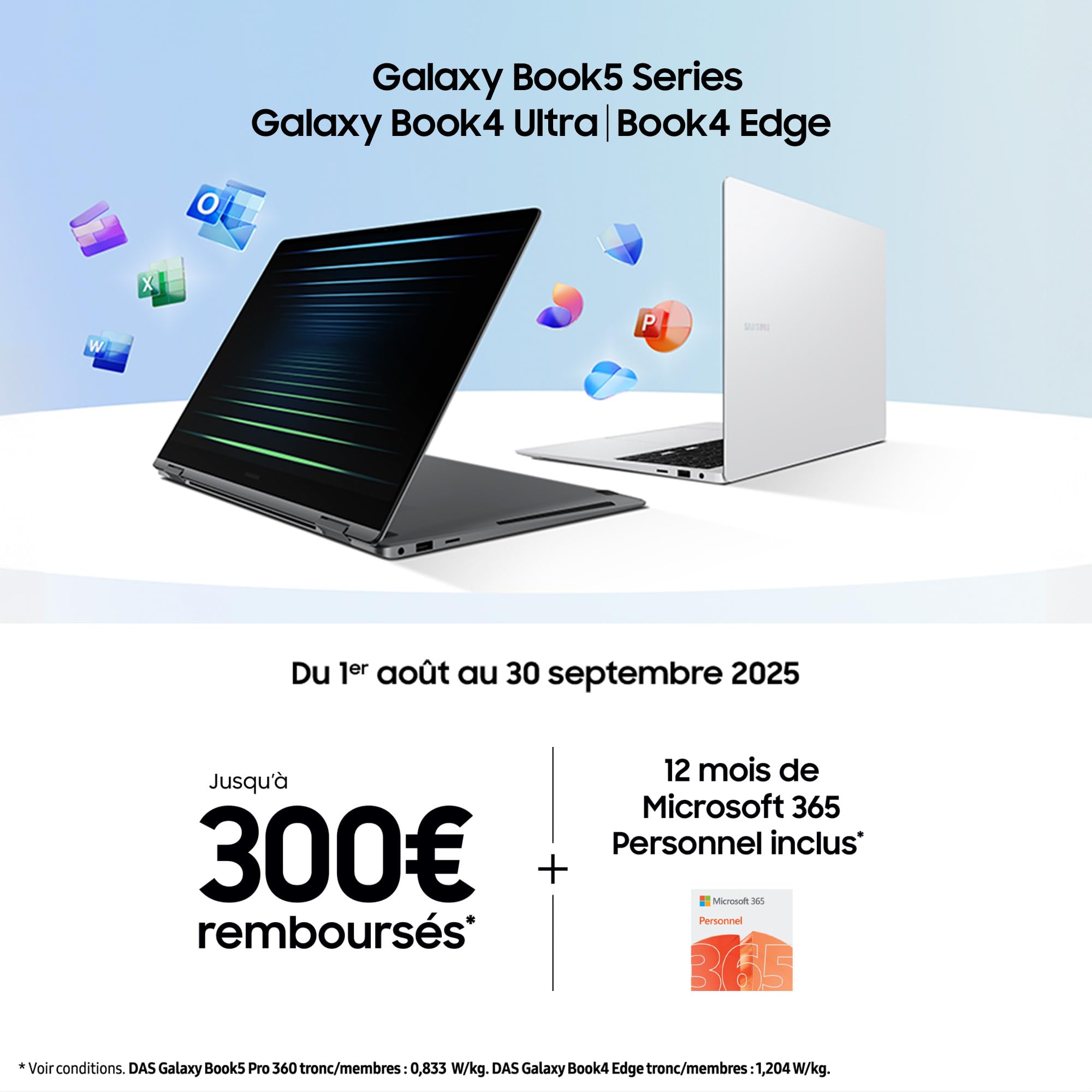 Samsung Galaxy Book5 Pro 16" Ordinateur Portable Intel Core Ultra 7 16 Go RAM 1To Clavier AZERTY FR Anthracite
