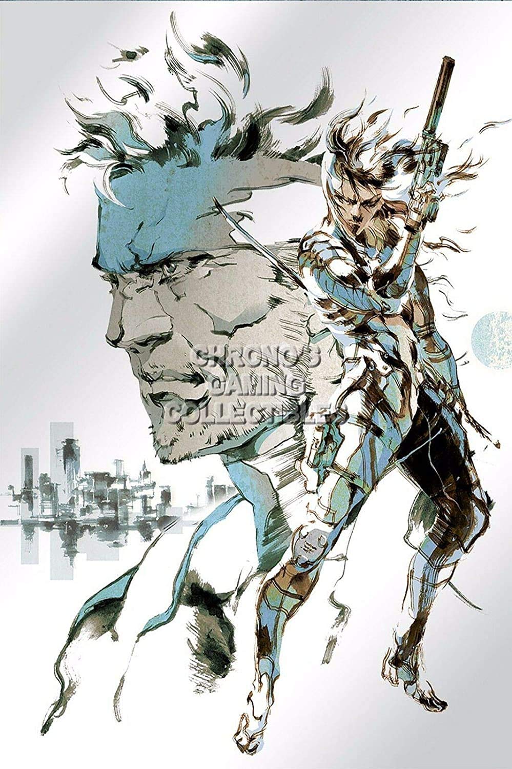 Amazon.co.jp: kb094メタルギアソリッド2物質スネーク雷電PS1