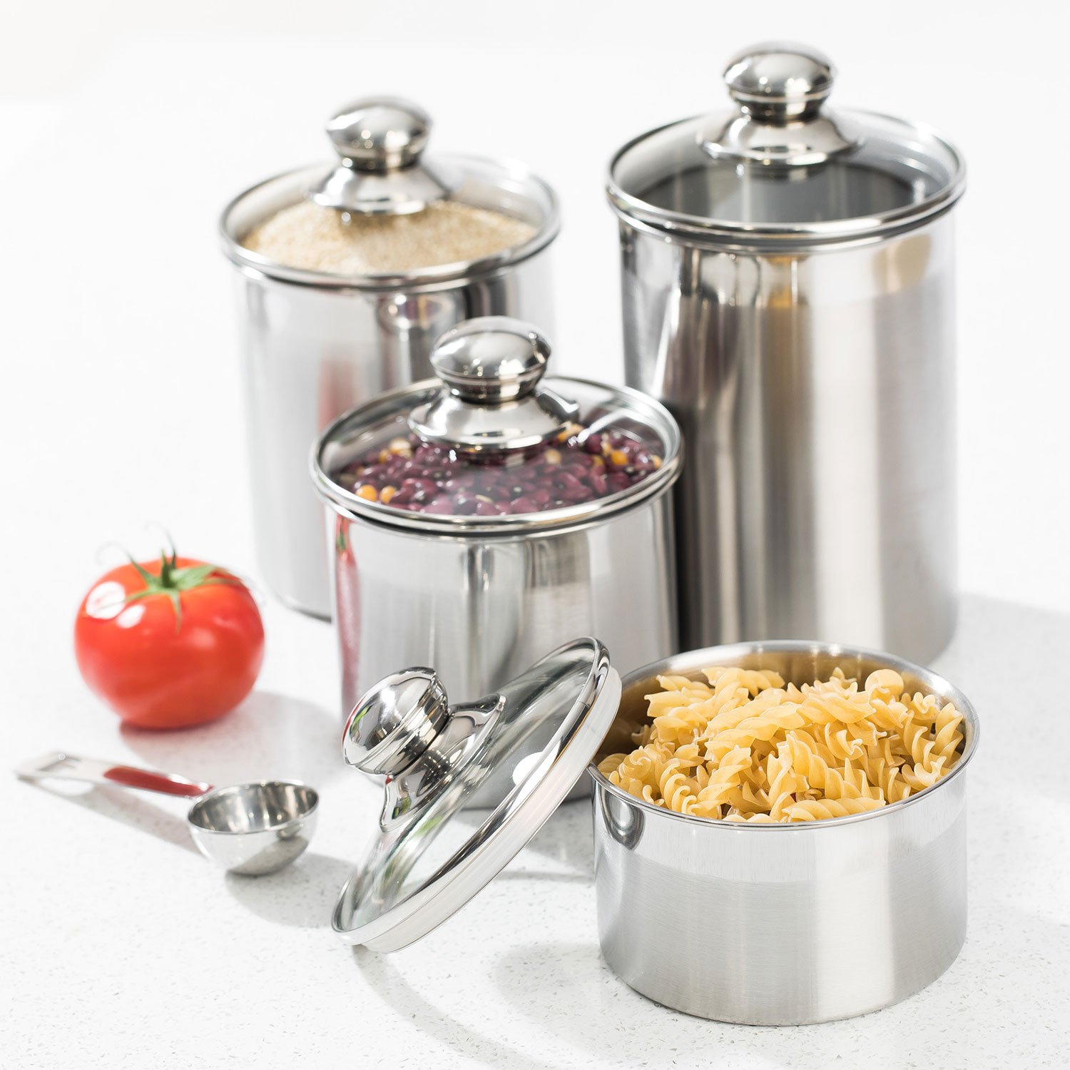 Buy Beautiful Canisters Sets for the Kitchen Counter, Airtight Small