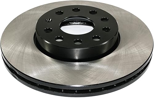 Durago Rotor de freno ventilado delantero de la serie electroforética