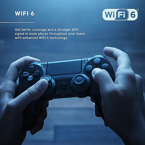 Miniatura 3 de Linksys Extensor WiFi, amplificador de alcance WiFi 6, amplificador de doble banda, repetidor de Internet, cobertura de 2000 pies cuadrados,