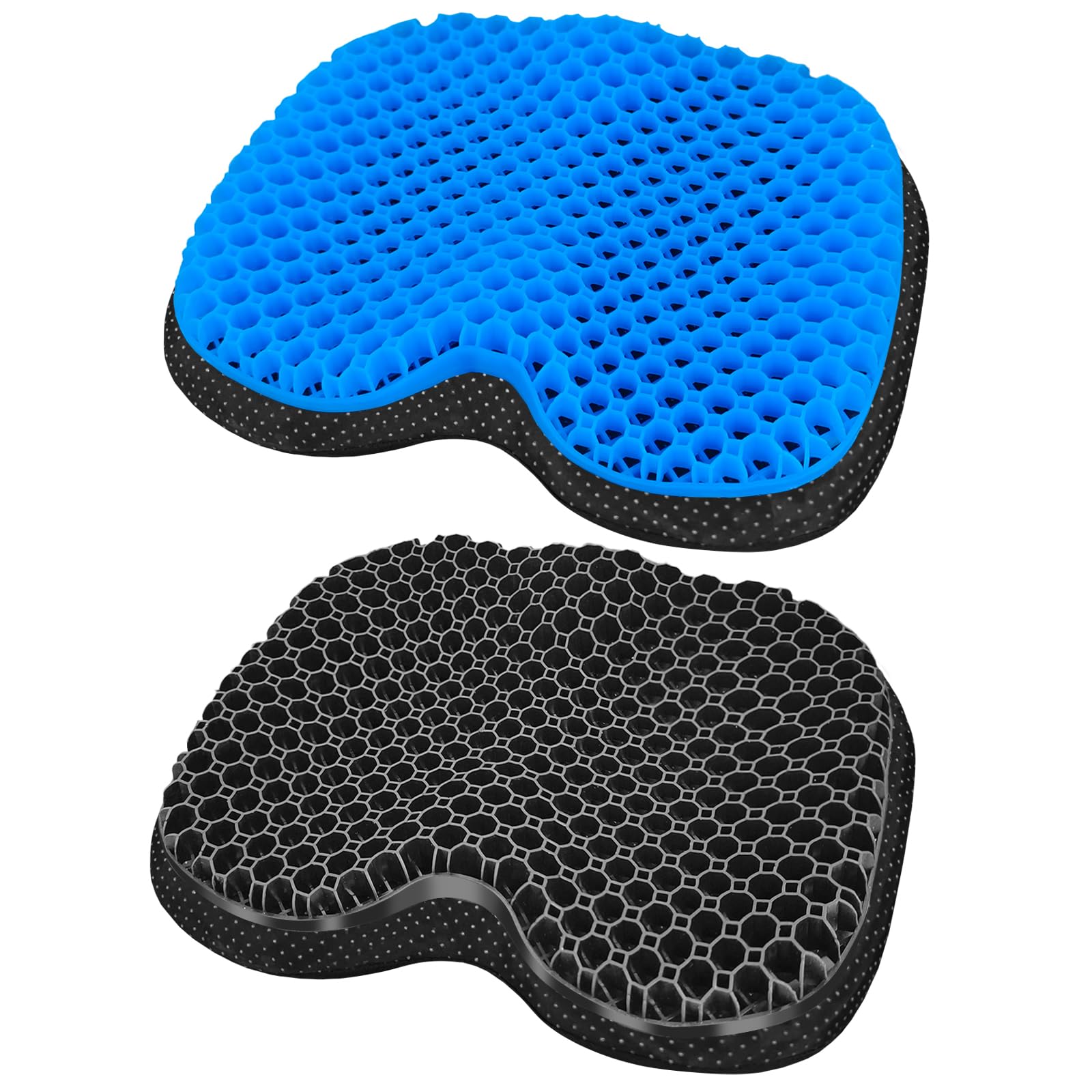 NEW-Vi Anti-Slip Kayak Seat Cushion - Waterproof Thicken Gel Boat Kayak Canoe Rowing Stadium Pad for Sit in Kayak Chair Kayak Accessories Equipment Gear for Fishing Kayak