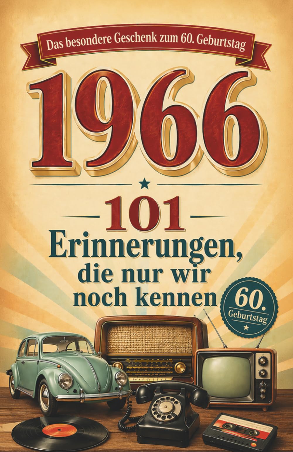 Das besondere Buch zum 60. Geburtstag: Jahrgang 1966