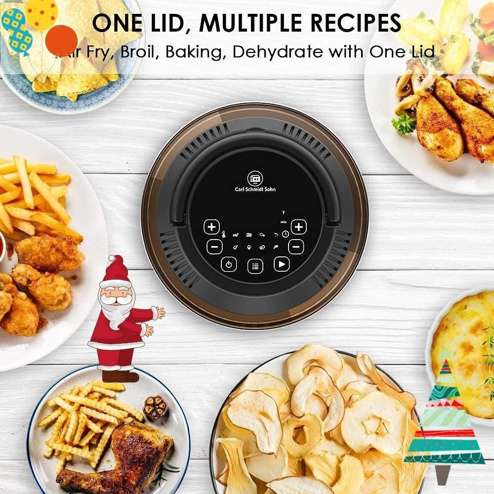 1829 CARL SCHMIDT SOHN CSS Air Fryer Pressure Cooker Lid CrispyTop