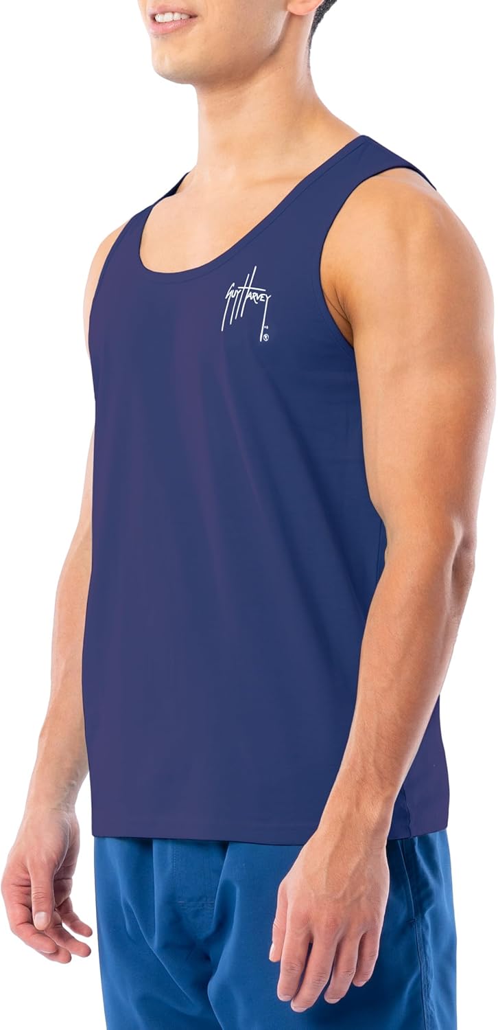 Guy Harvey Men's Fish Collection Graphic Tank Top