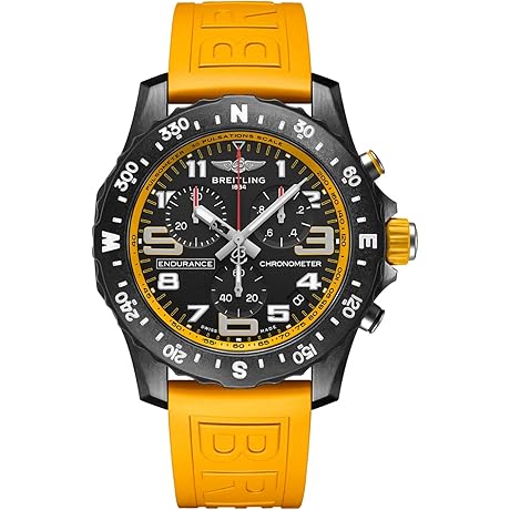 Breitling Endurance Pro Breitlight Yellow Black Super sports mens Quartz Watch