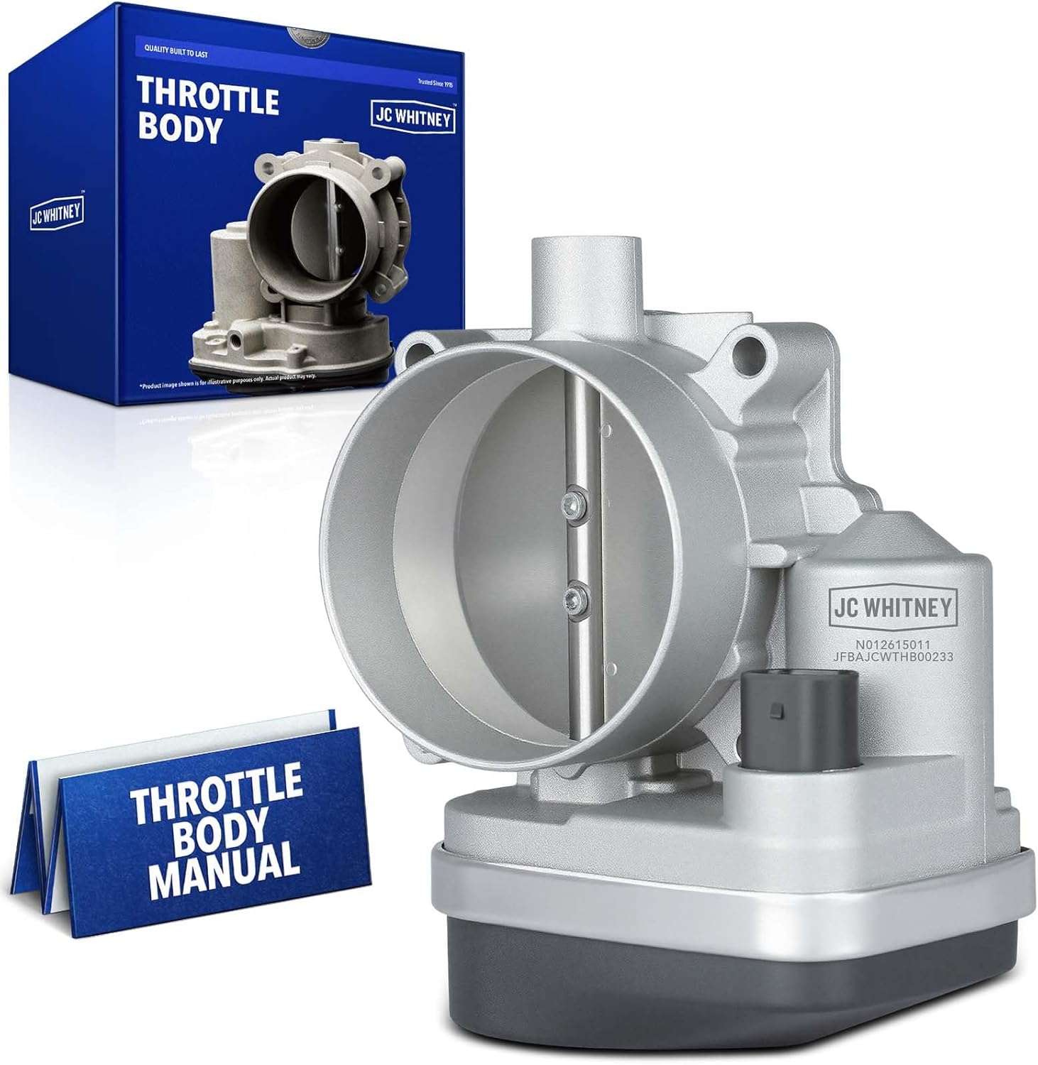 JC Whitney JFBAJCWTHB00233 Throttle Body - Compatible with Jeep Grand Cherokee 2005-2012, Dodge Charger 2006-2012, Durango 2011-2012 - 5.7L 6.1L 6.4L