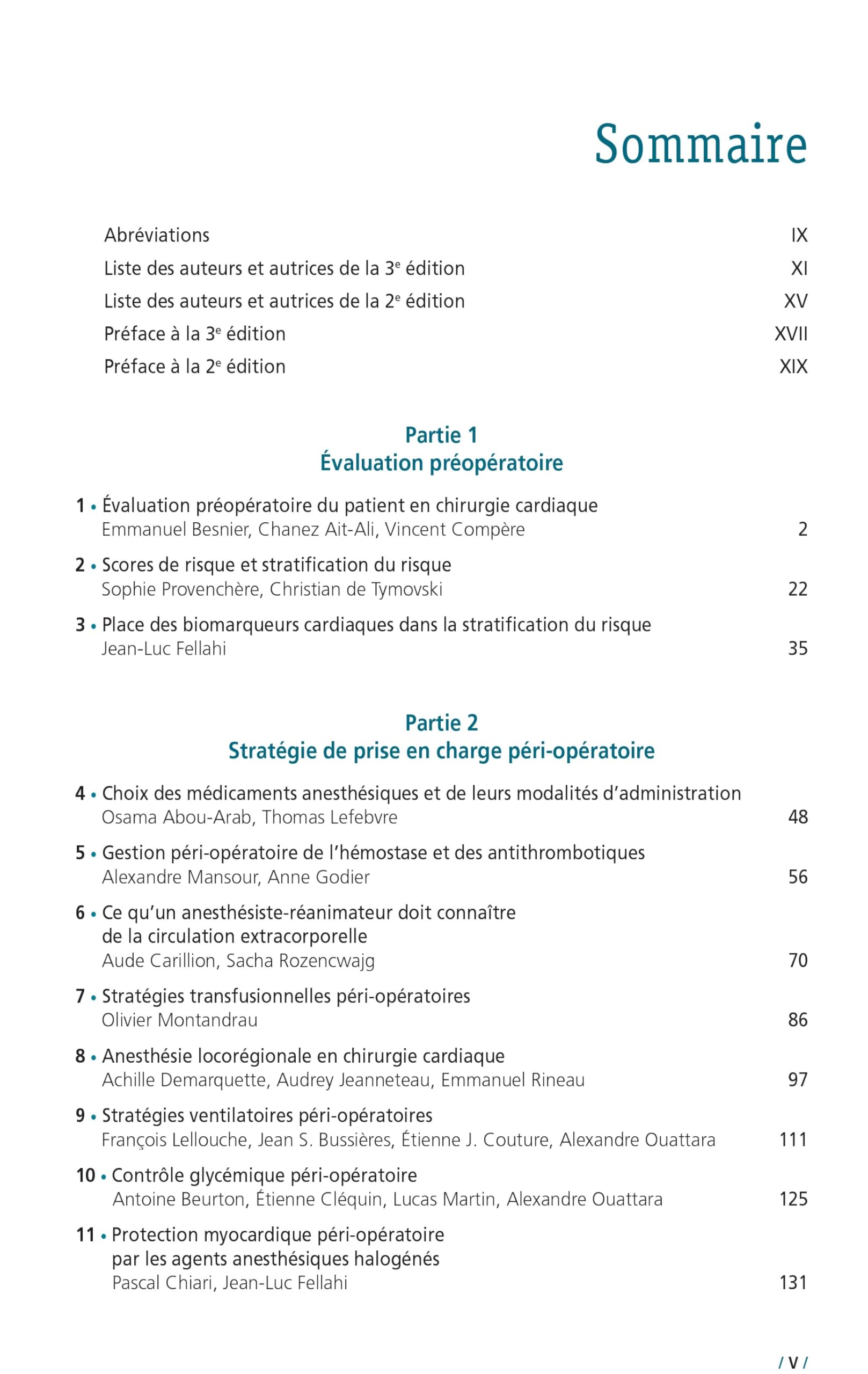 Anesthésie-réanimation en chirurgie cardiaque