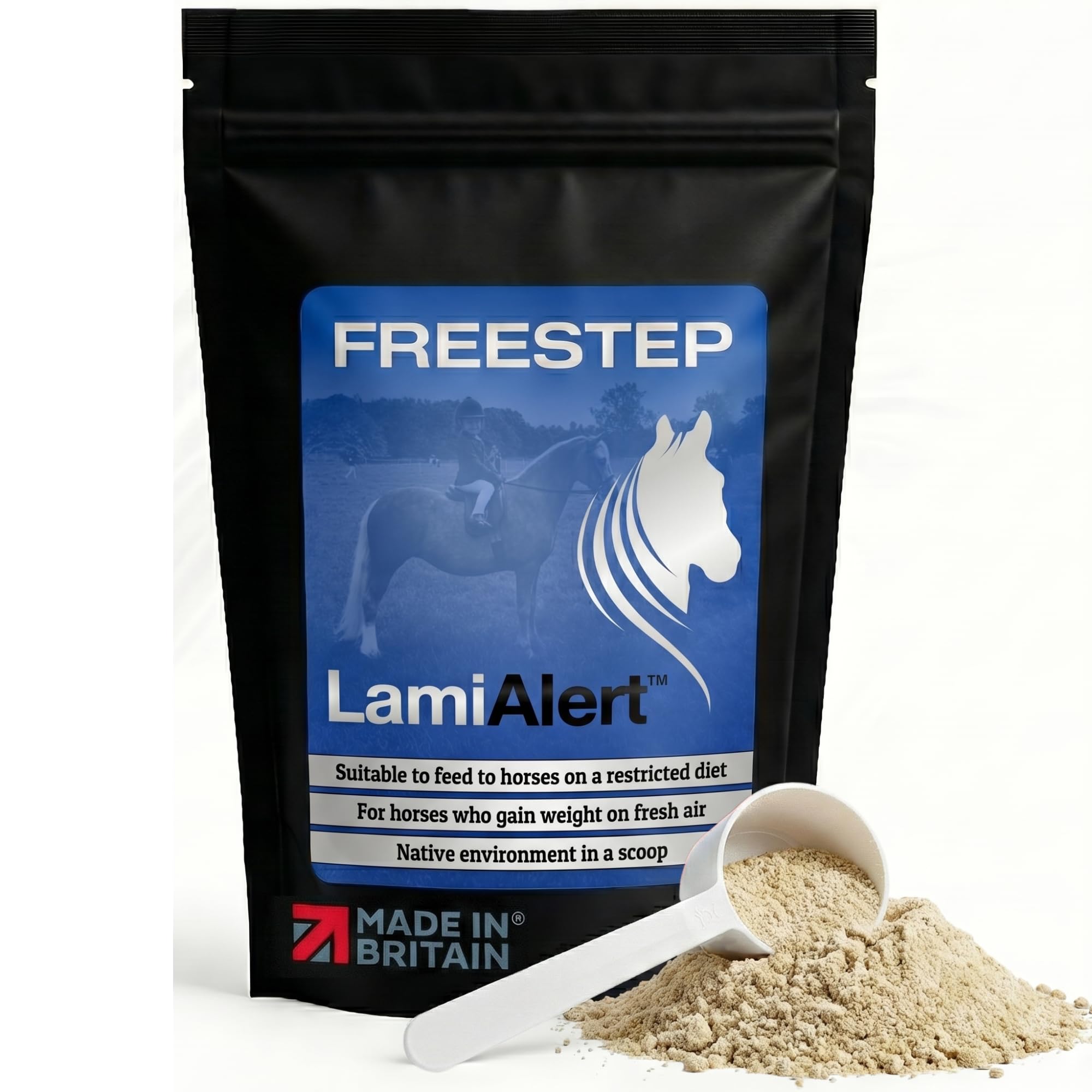 Freestep LamiAlert | Horse Supplement Suitable for Laminitis Prone Horses | Magnesium Powder with Chelated Zinc & Copper | Forage Balancer for Good Doers | Molasses Free & Low Sugar