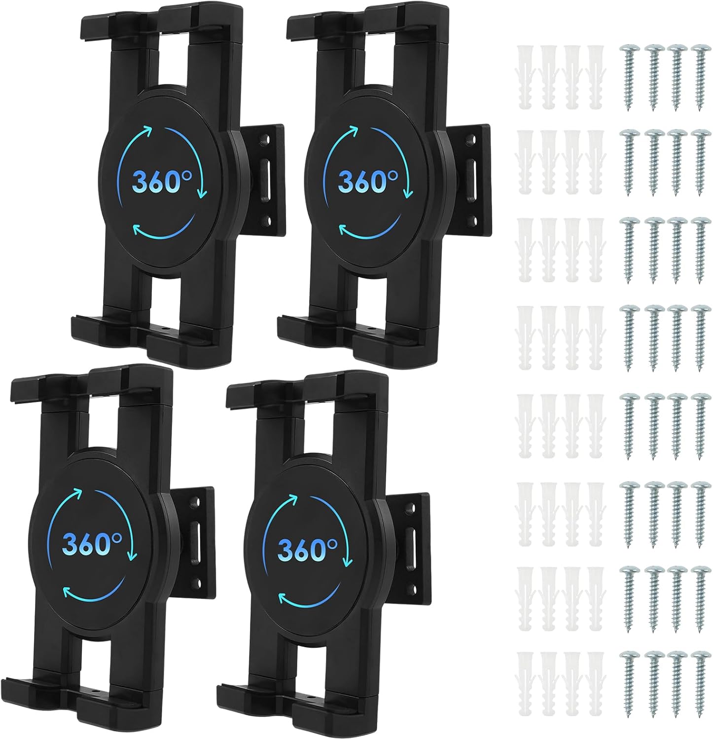 Skateboard Wall Mount 360° Rotating Skateboard Decks Wall Mount, Extending and Floating Display Skateboard Wall Holder Grab, Fit for Any Skateboarder Horizontal Any Angle