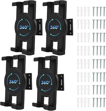 Skateboard Wall Mount 360 Rotating Skateboard Decks Wall Mount, Extending and Floating Display Skateboard Wall Holder Grab, Fit for Any Skateboarder Horizontal Any Angle