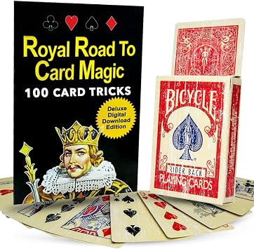 Royal Road to Card Magic with Bonus Bicycle Faded Deck