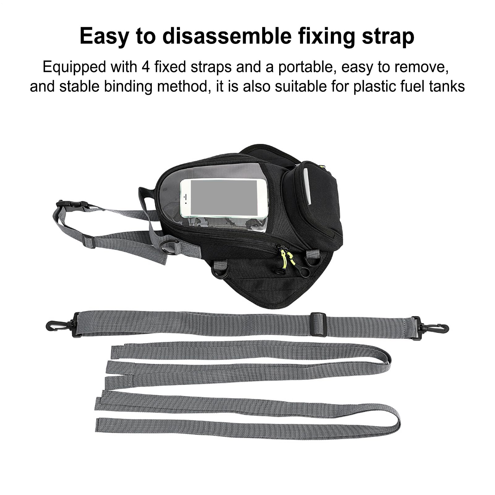 Borsa da serbatoio magnetica per moto, borsa serbatoio per moto | Borsa da navigazione impermeabile per serbatoio di moto, borsa magnetica da navigazione per serbatoio di moto, borse