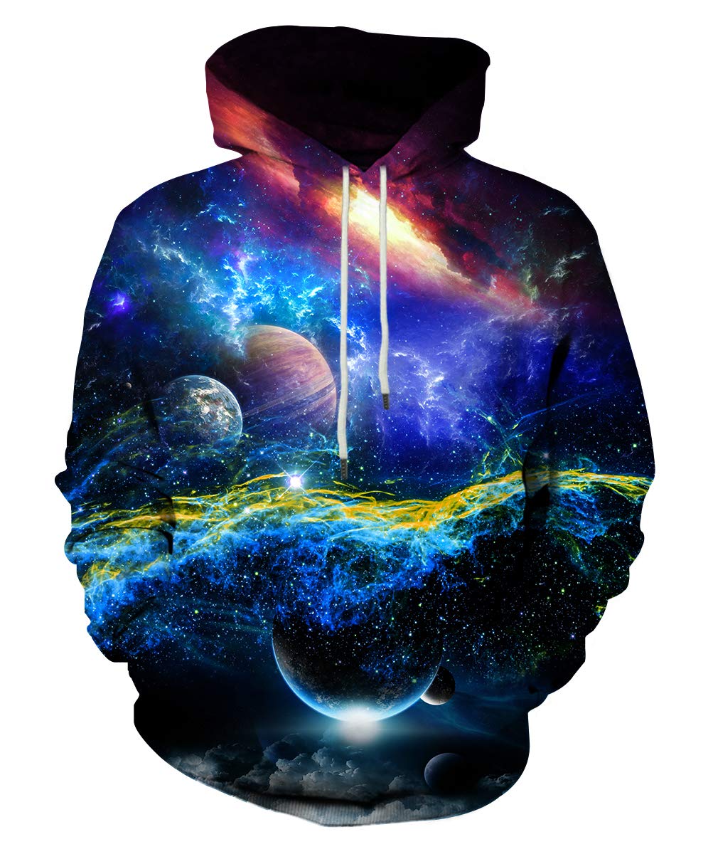 Sudadera con Capucha Gráfico Sweatshirt para Uso Diario