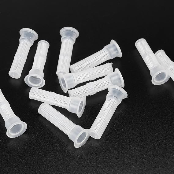 25 Pcs Variable Arc Nozzle Replacement Pop-up Sprinkler Heads Spray Head Generic Fine Mesh Screen Filter