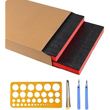 Tool Box Foam, 2Pack 22x18x2 inch, Foam Inserts for Cases, Polyethylene Storage Sheets for Toolbox Hard Case, Tool Shadow Insert,tool Organizer Sheet 22x18x1.97 inch, 2 pack