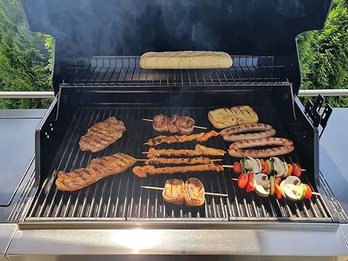 Miniatura 7 de EasiBBQ Placas emisoras para Charbroil TRU-Infrared 463644220 463632320 463642316 463675016 463644220 G362-2100-W1, placas emisoras de parrilla de