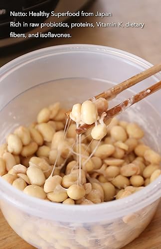 Miniatura 4 de Kawashimaya Natto Starter Spores Powder 0.1 oz (3g), puede hacer hasta 22.0-66.1 lbs Natto, 100% hecho de extracto de soja orgánico, fabricado en