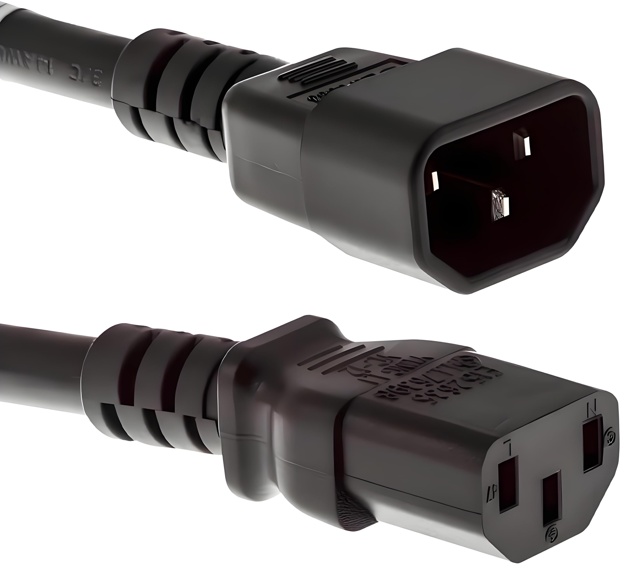 PremiumCord Alimentatore per PC 230V 5m, Prolunga IEC 320, Presa di Corrente, IEC 320 C13 a C14, Cavo di Alimentazione, Colore Nero PremiumCord Alimentatore per PC 230V 5m, Prolunga IEC 320, Presa di Corrente, IEC 320 C13 a C14, Cavo di Alimentazione, Colore Nero