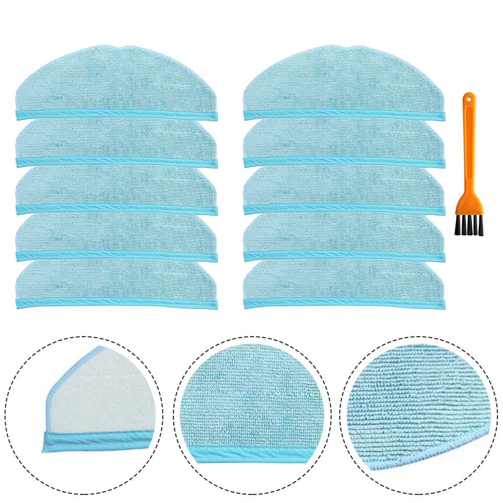 Lot De 8 Chiffons De Nettoyage Pour Robot Aspirateur Conga Eternal Max (modèle X-Treme)