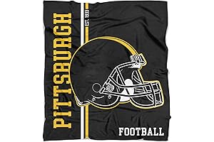 Steelers Football Blanket - The Ultimate Gift for Die-Hard Fans