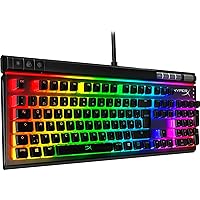 HyperX Alloy Elite 2 - Tastiera meccanica da gioco, illuminazione controllata da software