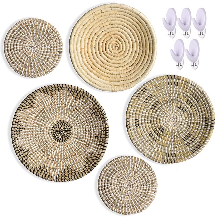 Buy StockPro Essentials Set of 5 Hanging Wall Baskets with Hooks