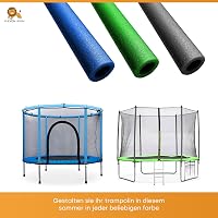 Clever Leon Trampolinkeret Védőhab 6db Kék UV-Álló Vízálló Csőborítás 2