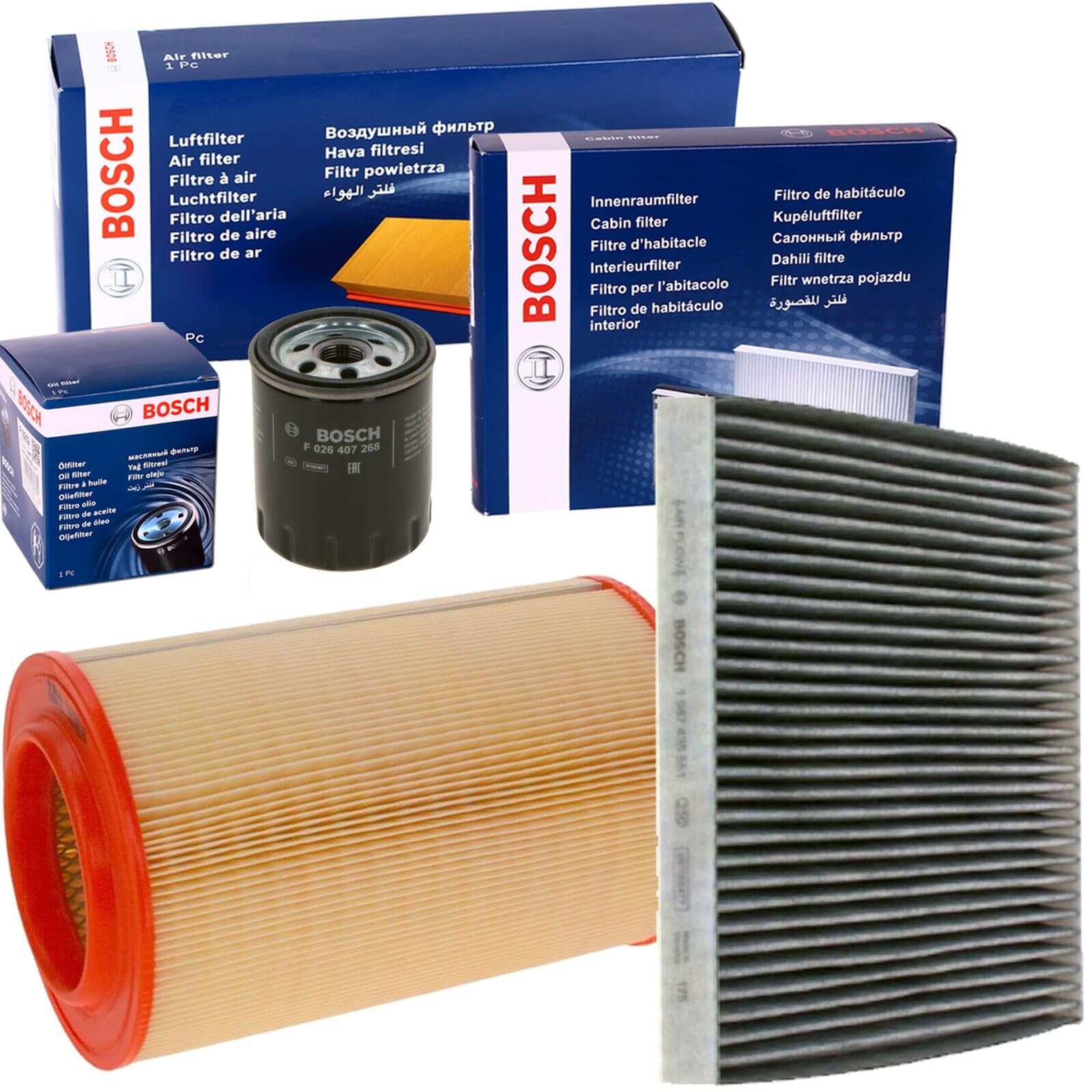 Filter Inspektionspaket | F026400059,(LX2059)+1987435551,(LAK411)+F026407268 passend für Movano C Boxer Jumper 2