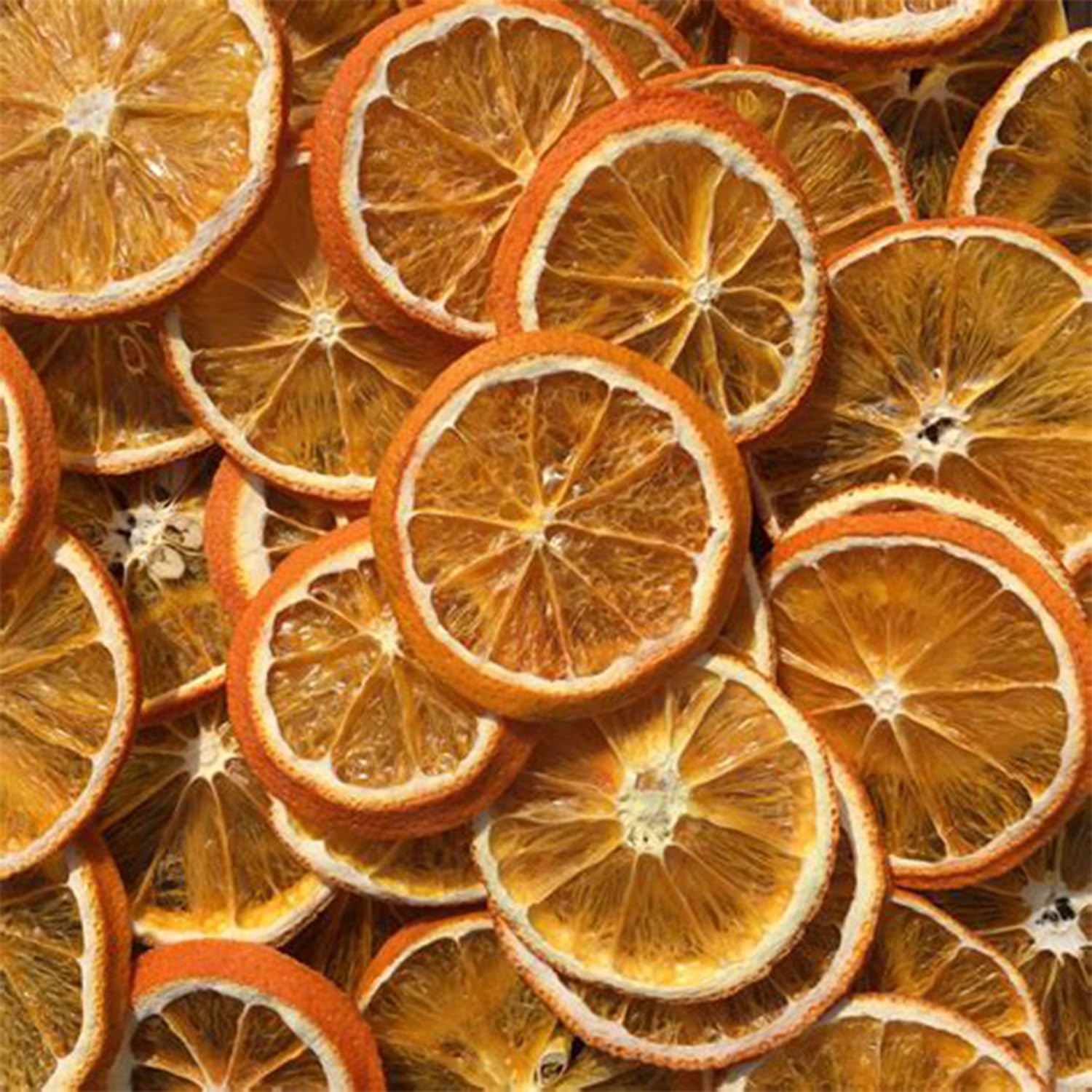 Barsmith Dehydrated Orange Slices - 100% Real Dried Oranges - No Sugars or Preservatives - Convenient & Long-Lasting Natural Cocktail Garnish for Mocktails, Sparkling Water & Teas- 17.64oz (Pack of 1)