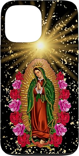 Funda para iPhone 13 Pro Max Nuestra Señora Virgen De Guadalupe Virgen María